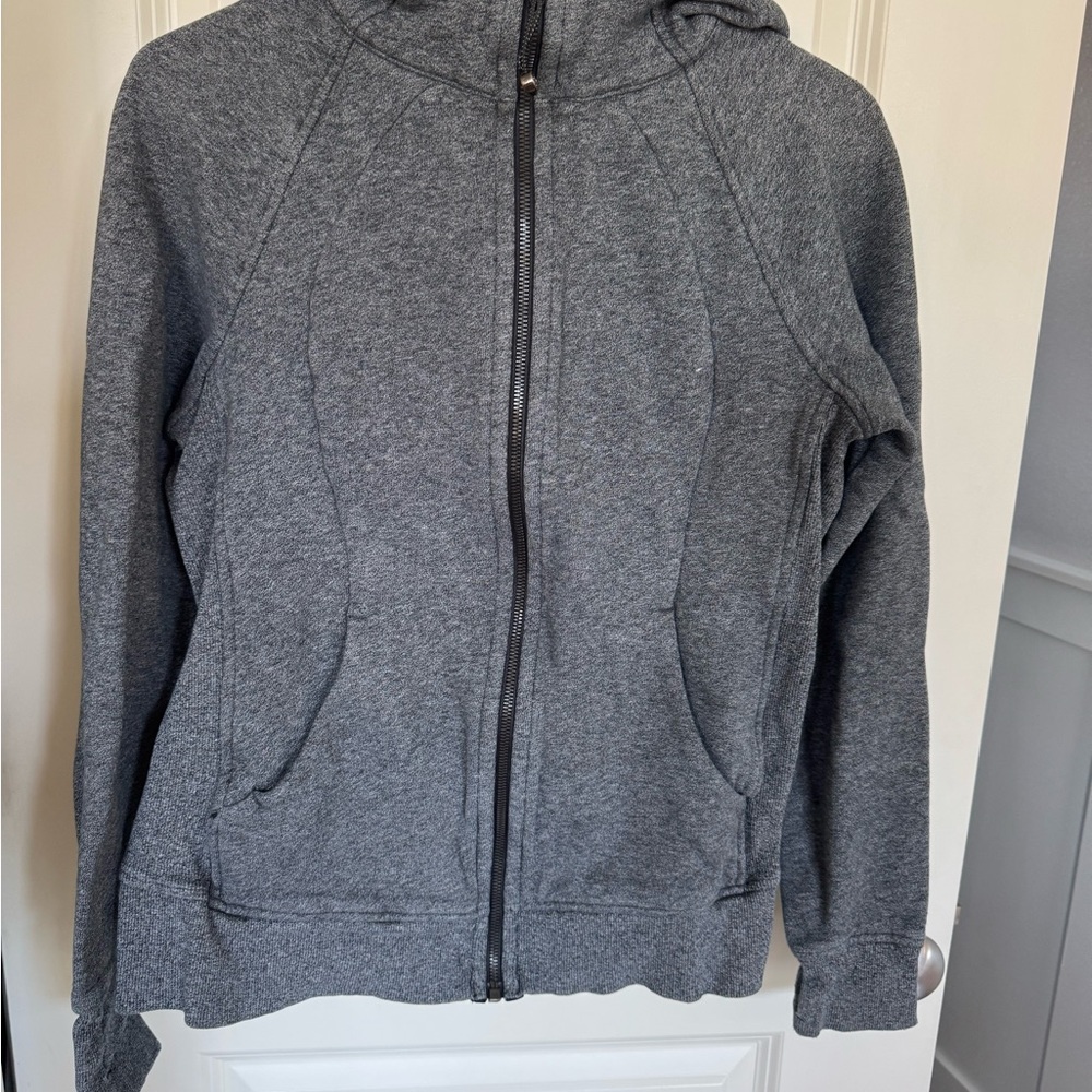lululemon athletica Gray Scuba Hoodie